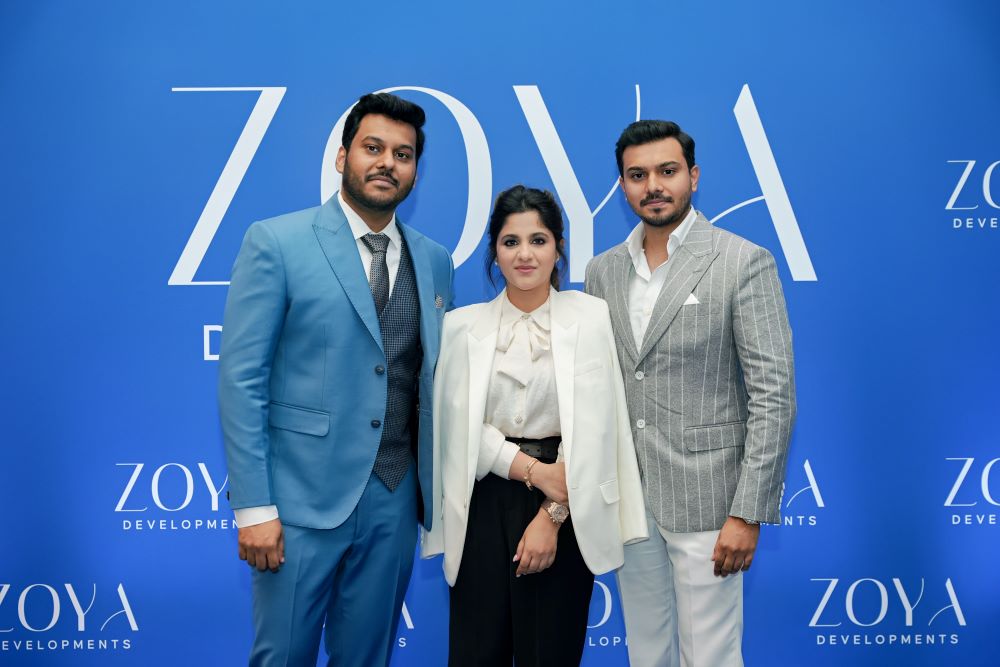 Zoya Developments Makes Landmark Entry into Dubai with Investment of over AED 2 Billion allocated for the next 3 years